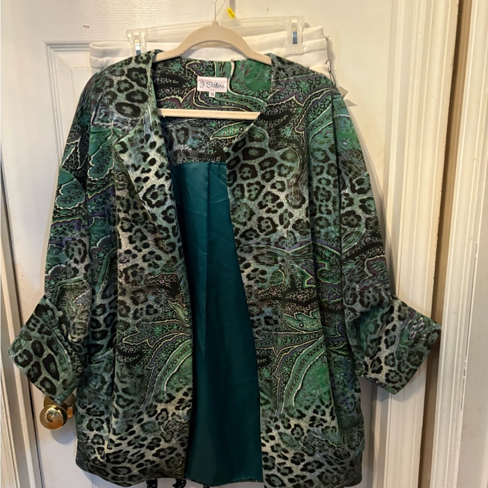 3 Sisters Multicolor Patterned Jacket - image 1